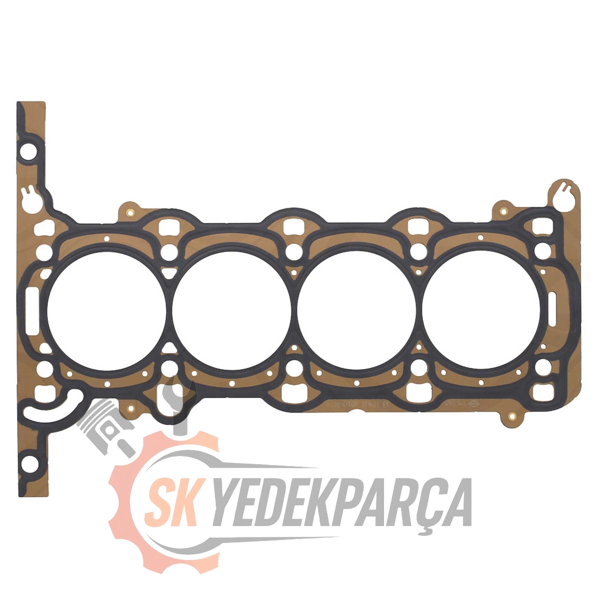 SİLİNDİR KAPAK CONTASI (ELRING) OPEL ASTRA-J (1.4) 09-  CORSA-D (1.21.4) 10-  MERIVA-B (1.4) 10-  MOKKA (1.4 4x4) 12- (55562233 607161)
