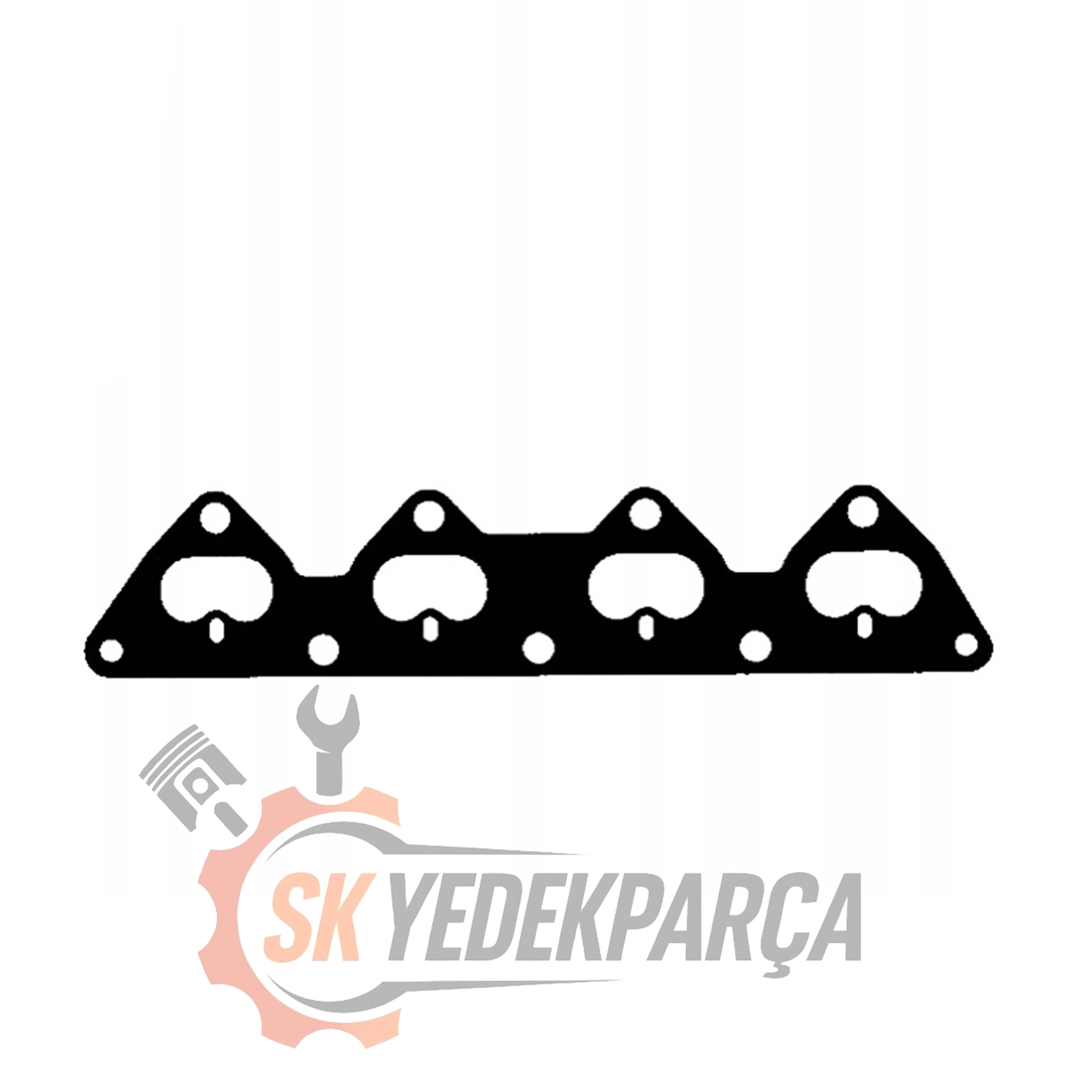 EGZOS MANİFOLD CONTASI OPEL CORSA-B (X1.6XE) (90572264 90470036 5850641 5850613)