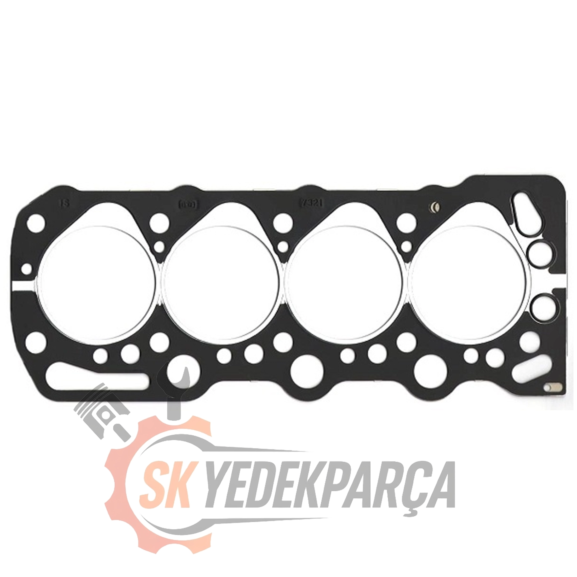 SİLİNDİR KAPAK CONTASI (1.50mm 1.KERTİK) OPEL COMBO (X1.7TD DİZEL) 93-  ASTRA-F (1.7TD) 92-98 (97044732 608806)