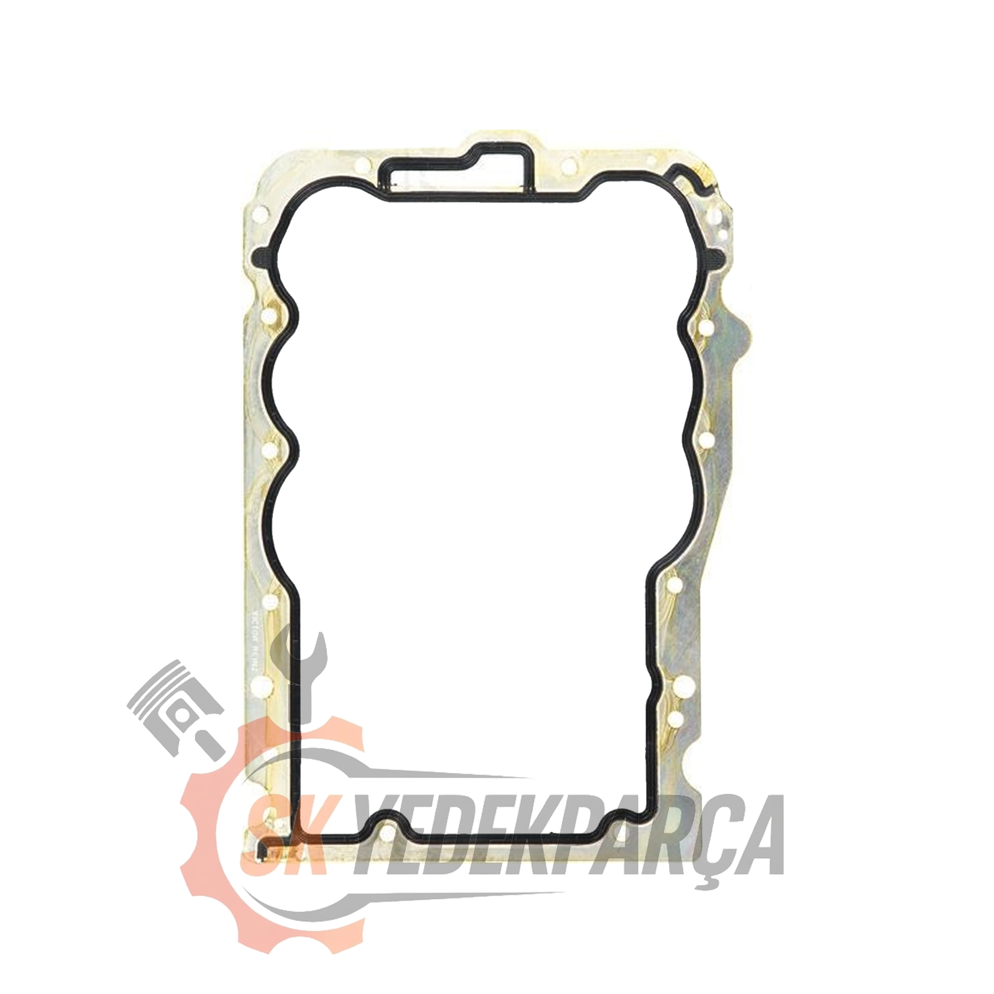 YAĞ KARTER CONTASI (KAUÇUK) OPEL CORSA-C (Z1.0XEZ1.0XEP)  CORSA-D (1.0)  CORSA-B (1.0) ( 90529438 652647 652610 55353798)