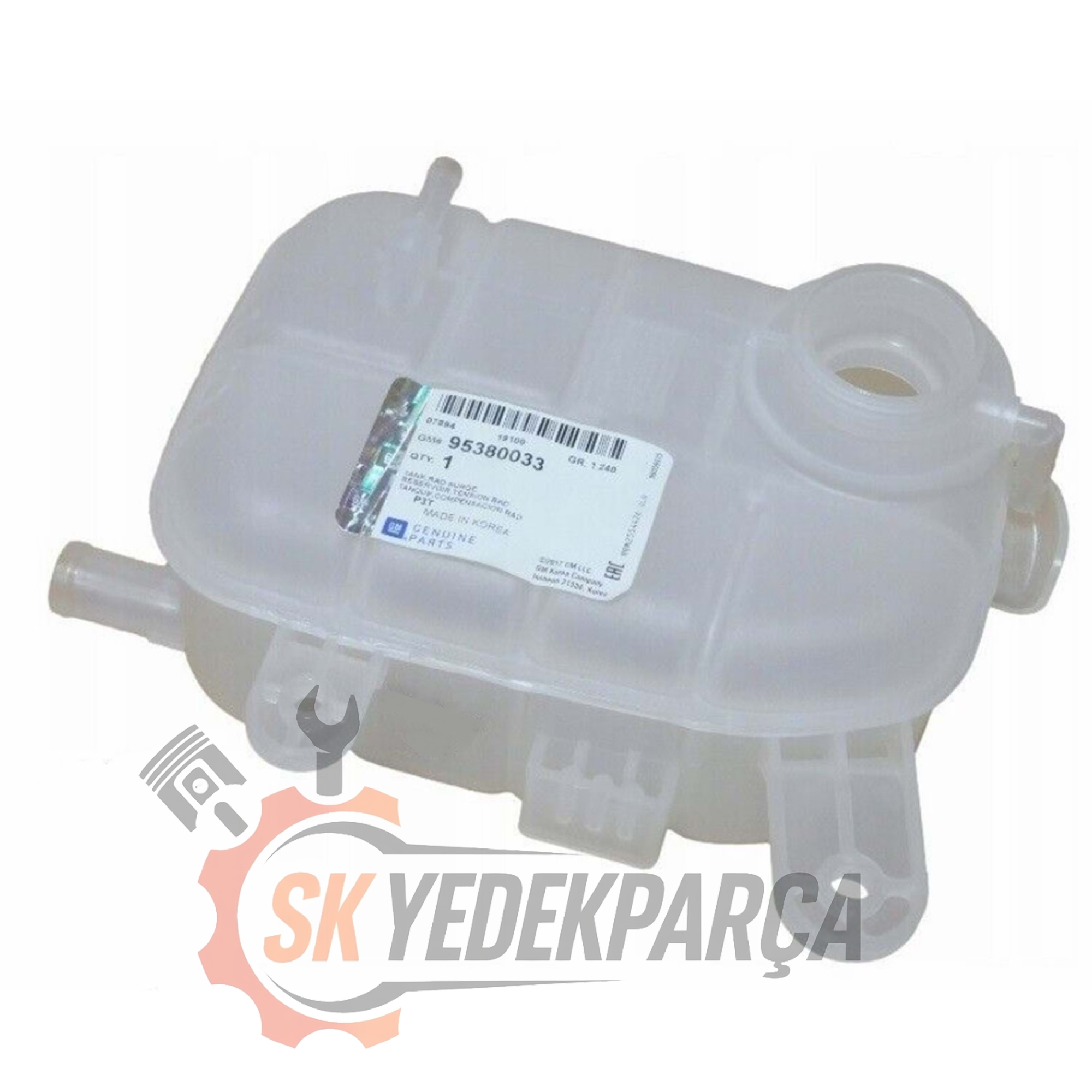 RADYATÖR EK DEPOSU OPEL MOKKA (A1.4NETA1.6XER) 13-16  MOKKA-X (A1.6XER) 17-  CHEVROLET TRAX (1.4T LUJ1.6 LDE) 13-