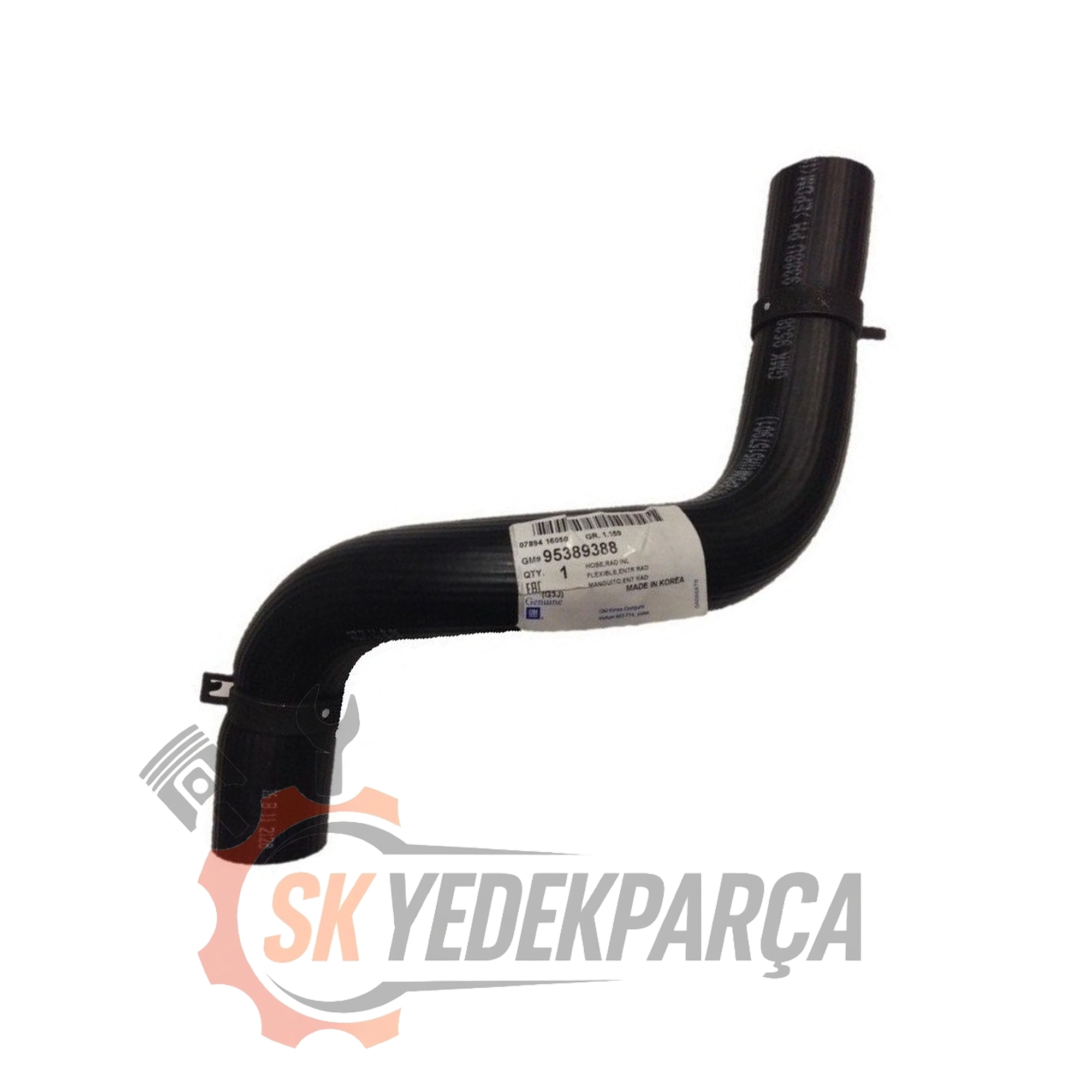 RADYATOR GİRİŞ HORTUMU CHEVROLET CRUZE J300-J305 (1.6 16V LDE) 10- (96931201 95023056 95389383)
