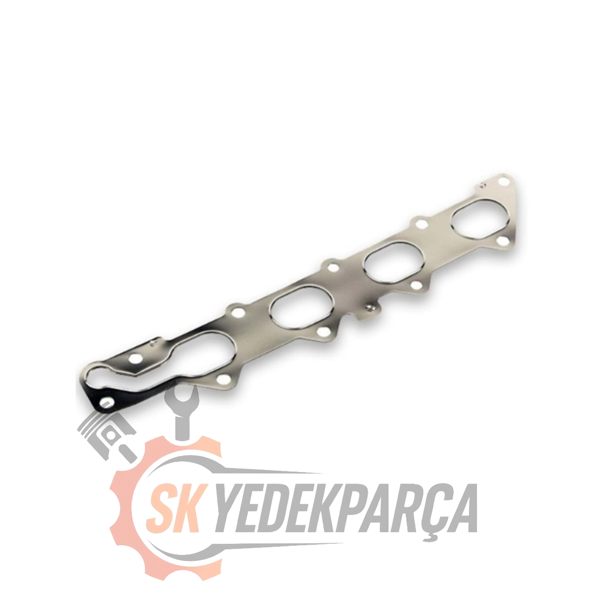 EGZOS MANİFOLD CONTASI CHEVROLET KALOS  AVEO  LACETTI (1.41.6 16V) (96378805)